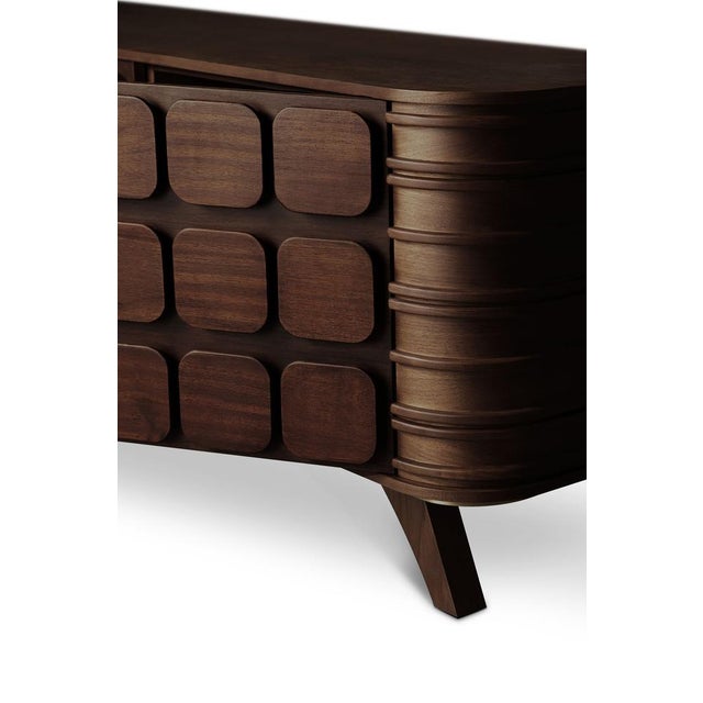 Wood Elliott Sideboard by Wood Tailors Club For Sale - Image 7 of 8