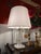 Pair of Antique Crystal Table Lamps With Prisms and Marble Base For Sale In Pittsburgh - Image 6 of 8