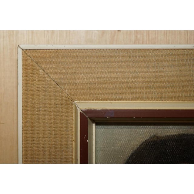 1930s Brandsma, Young Boy, 1930, Oil on Canvas, Framed For Sale - Image 5 of 18