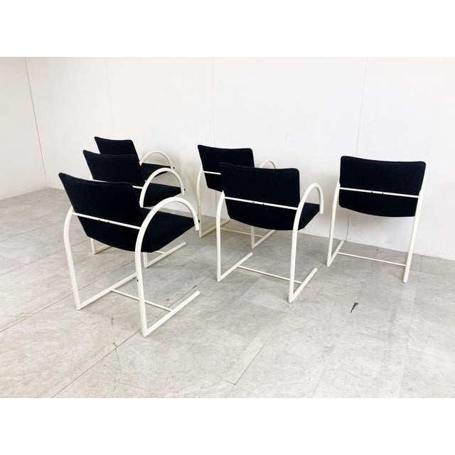 Postmodern Cirkel Dining Chairs from Metaform, 1980s, Set of 6 For Sale - Image 6 of 16