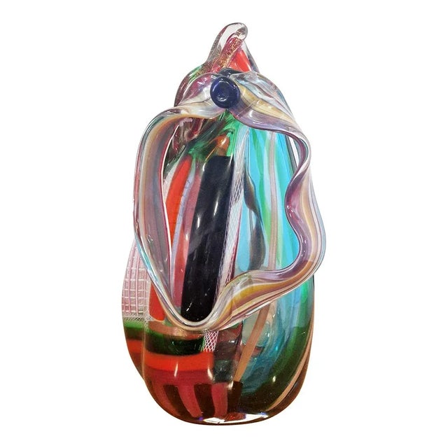 Murano Glass Handbag Sculpture, 1980s For Sale - Image 7 of 11
