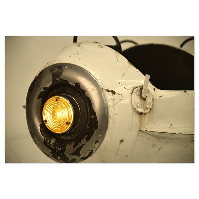 Metal 20th Century Carousel Plane on Legs For Sale - Image 7 of 11