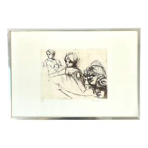 Ruth Gikow, (1913-1982), Limited Edition Etching, Signed