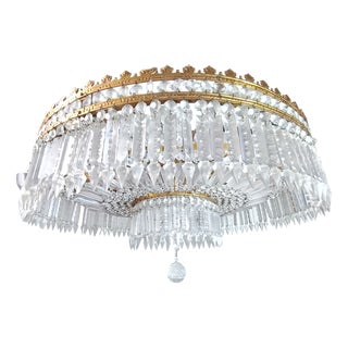 Plafon Ceiling Light from Baccarat, 1920s For Sale