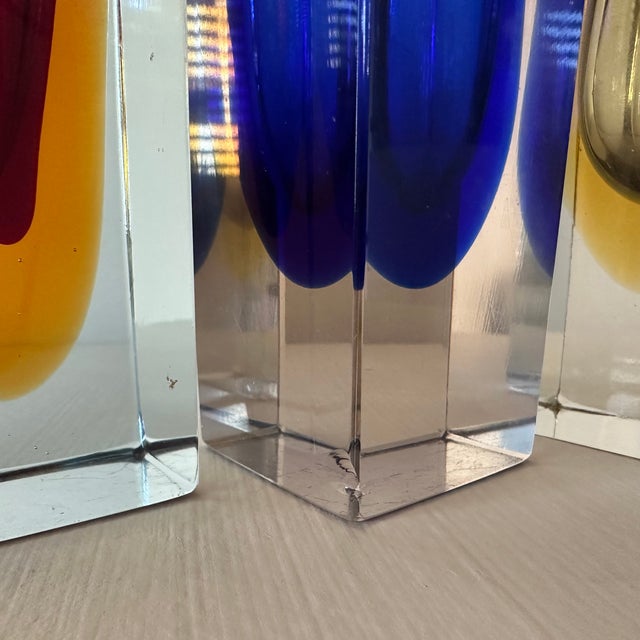 Red Vintage Vases by Flavio Poli, Set of 3 For Sale - Image 8 of 11