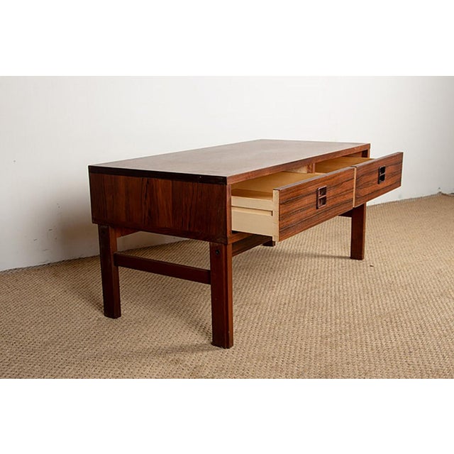 Small Danish Rosewood Chest of Drawers, 1960s For Sale - Image 6 of 13