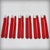 The set consists of 6 forks and 6 knives. Each knife is signed "Sedasco, France". The cutlery is made of stainless steel...