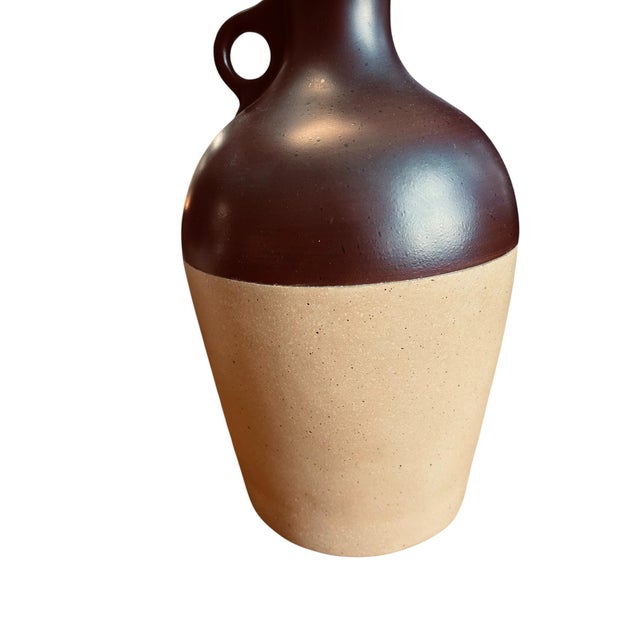 1960s Mid 20th Century Jug W/Loop Lamps, a Pair For Sale - Image 5 of 7