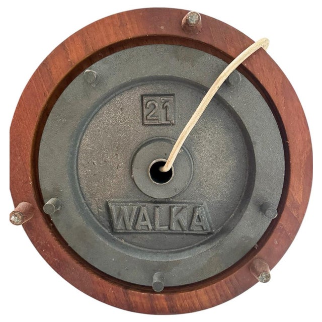 Wood Mid-Century Modern Floor Lamp from Walka Amsterdam, 1950s For Sale - Image 7 of 10