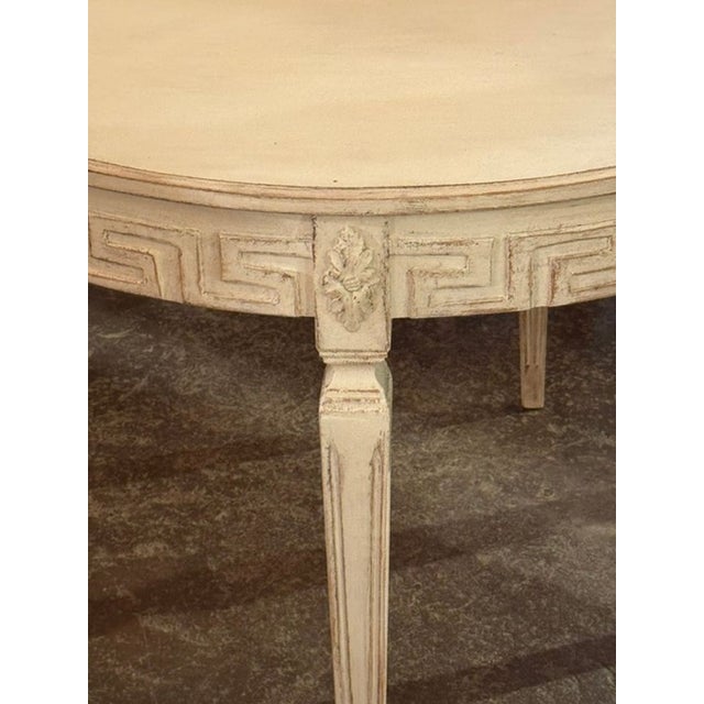Pair of Swedish Gustavian Painted Consoles For Sale - Image 4 of 7
