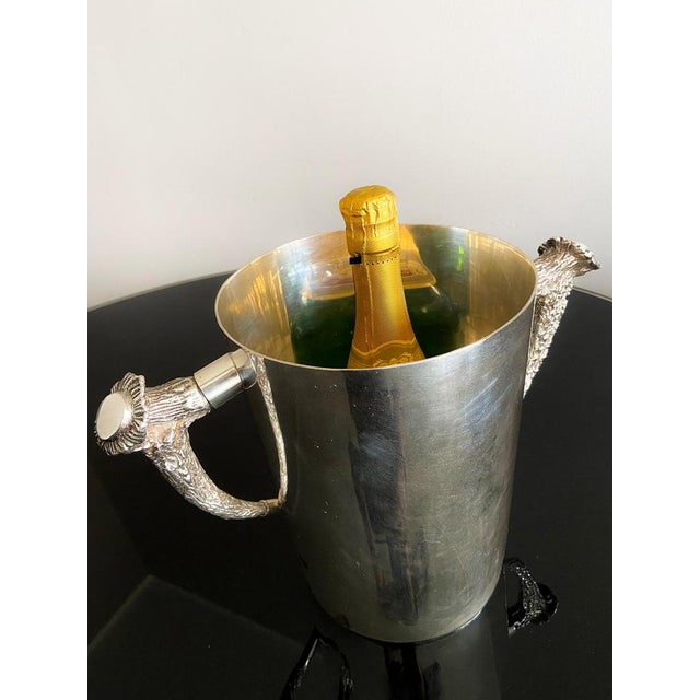 Silver-Plated Ice Bucket from Ralph Lauren For Sale - Image 6 of 15