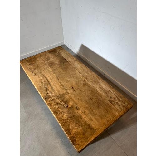 Rustic Vintage Rustic Wooden Coffee Table For Sale - Image 3 of 6