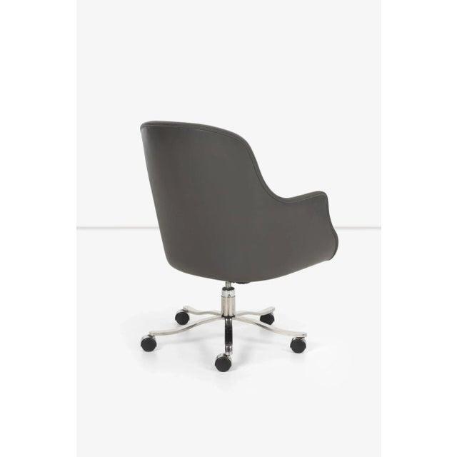 1960s 1964 Nicos Zographos Bucket Desk Chair For Sale - Image 5 of 10