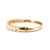 18k Yellow Gold 5.02ct Graduated Oval Bezel Diamond Hinged Bangle Bracelet For Sale - Image 4 of 8