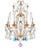 French Chandelier in Crystals For Sale