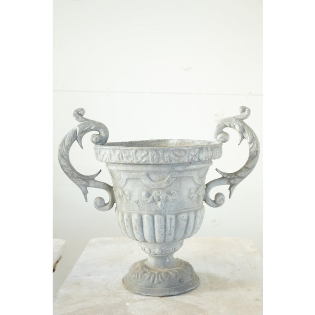 French 19th Century Zinc Urns For Sale - Image 3 of 6