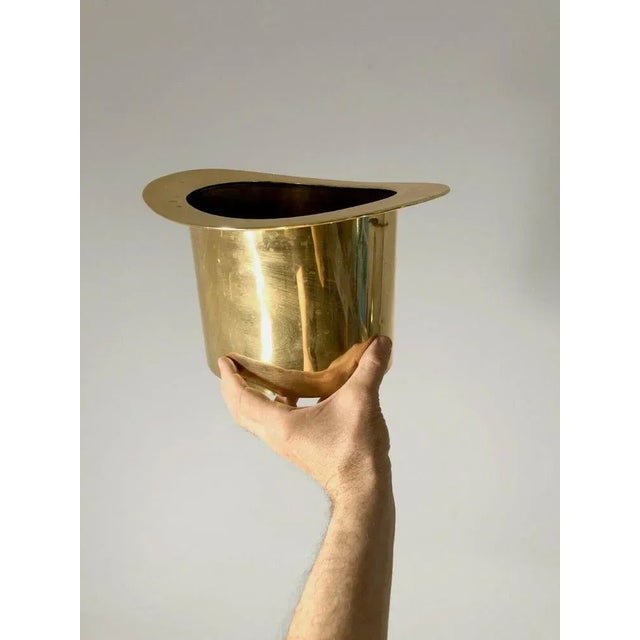 French Gilt Bronze Champagne Bucket, 1970s For Sale - Image 6 of 8