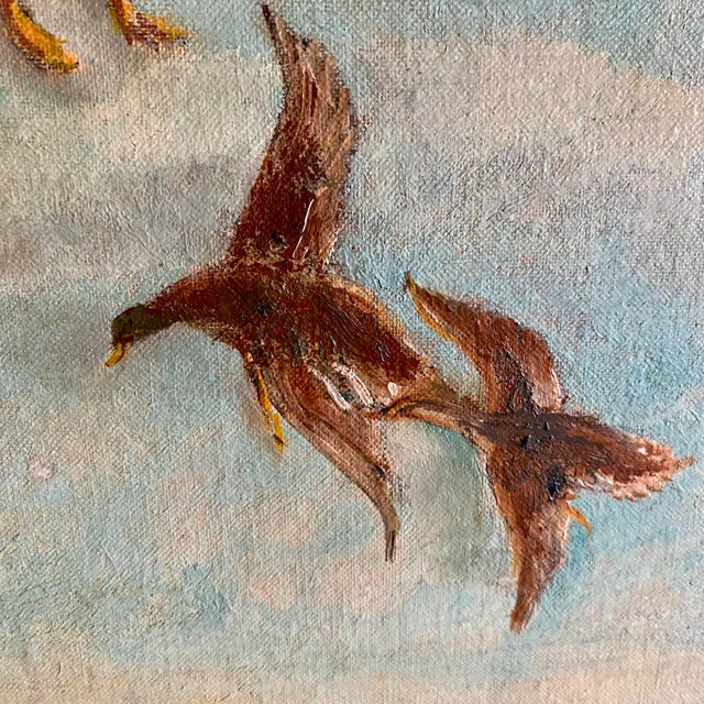 Vintage Mildred Niesse Oil on Canvas Birds For Sale In Cincinnati - Image 6 of 17