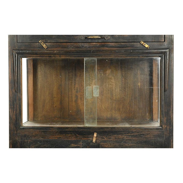 Wooden Showcase with 2 Lockers and a Wardrobe, 1940s For Sale - Image 6 of 7