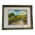 "Country Road" Contemporary Original Landscape Acrylic Painting by Curt Hitch, Framed For Sale