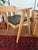 Vintage Limed Oak Compass Chair For Sale - Image 6 of 10