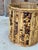 Wood Vintage Coastal Tortoise Bamboo Wastebasket / Cachepot Planter For Sale - Image 7 of 9