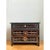 This vintage miniature chest is a charming study in folk-art carving, scaled like a tabletop curio. A slim, overhanging...