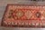 1970s Vintage Handmade Wool Cotton Orange Runner Rug For Sale - Image 4 of 11