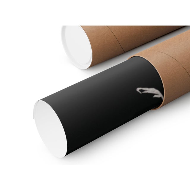 Furisode With Flying Cranes, Vintage Art Print Reproduction, 24″ × 36″ For Sale In Buffalo - Image 6 of 6