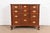Kindel Furniture Georgian Carved Solid Mahogany Block Front Chest of Drawers, Newly Refinished For Sale - Image 12 of 12