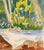 1954 landscape of an Oregon river by Northwest artist GE Matthews. It is inscribed "Rowe" River which could be the Row...