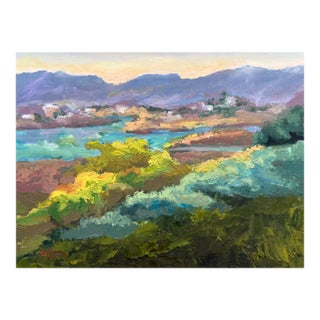 Back Bay Impressionist Oil Painting For Sale