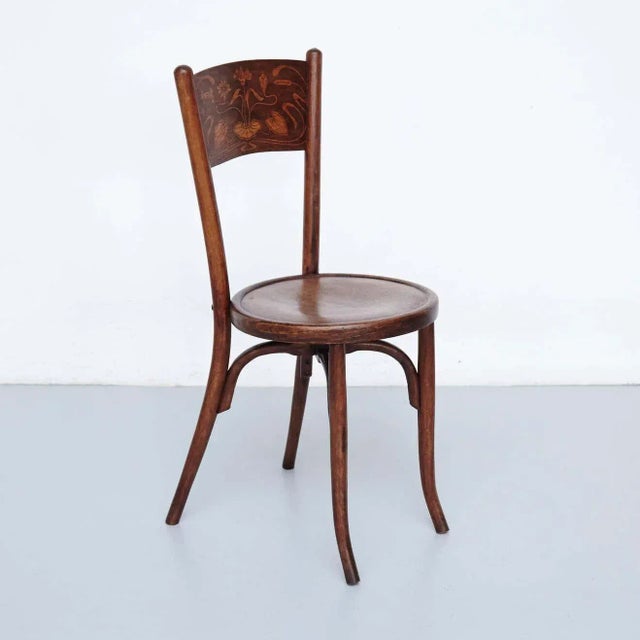 Thonet Set of Chairs in the style of Thonet from Codina, 1930s For Sale - Image 4 of 12