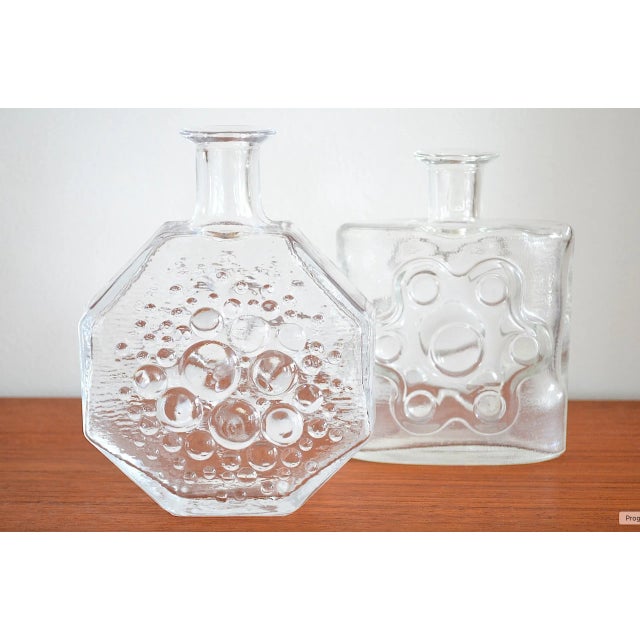Vintage Finnish Vases by Nanny Stil for Riihimaki, 1960s, Set of 2 For Sale - Image 9 of 9