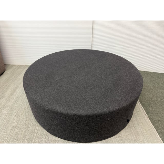 Design Plus Gallery presents a Cocktail Drum Pouf Ottoman by Softline for Design Within Reach. Softline created elegant,...