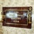 Railway Station First Class Waiting Room Panel in Mahogany For Sale - Image 12 of 12