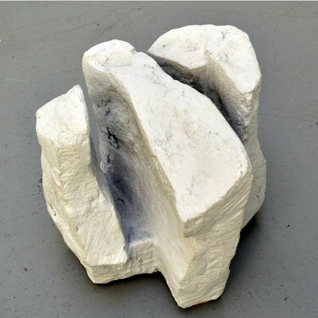 1970s White Rock Sculpture Group in Ceramic by Bryan Blow, 1970s, Set of 5 For Sale - Image 5 of 14