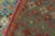 Eclectic Balochi Blue/Orange Wool Rug - 4'10''x8'3'' For Sale - Image 9 of 11