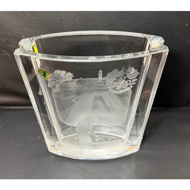 Rare Original Waterford Crystal Ryder Cup 2006 K Club Golf Trophy Award Vase For Sale In New York - Image 6 of 18