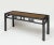 Mid 19th Century Chinese Ebonized Bench For Sale - Image 4 of 7