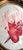Contemporary My Vampire Heart by Nana Williams | Watercolor of a bat with a heart and a sword For Sale - Image 3 of 3