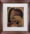 Abstract Pair of Pablo Picasso Linogravures "Femme Au Collier" & "Tête De Femme" For Sale - Image 3 of 6