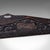 Antique Carved Serving Tray, Anglo-Indian, Afternoon Tea Platter, Late Victorian For Sale - Image 10 of 10