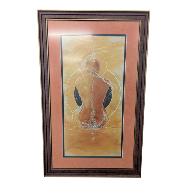 Limited Edition "Oceanna" Framed Print – Signed, Certificate of Authenticity For Sale