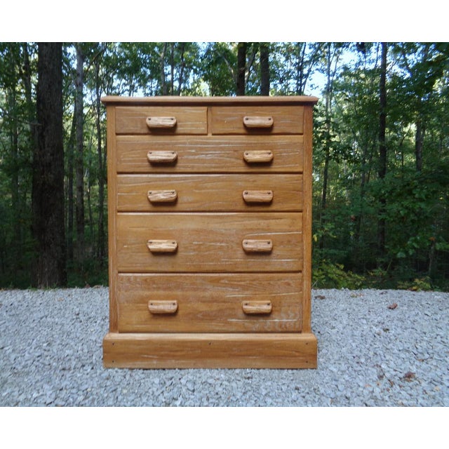 Brandt Ranch Oak Large Dresser Chest of Drawers Chairish