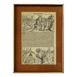 Moses Parts the Red Sea & Receives the Ten Commandments For Sale