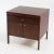 Mid-Century Modern Paul McCobb Delineator Lane Altavista Walnut Chrome Cabinet Nightstand For Sale - Image 3 of 12