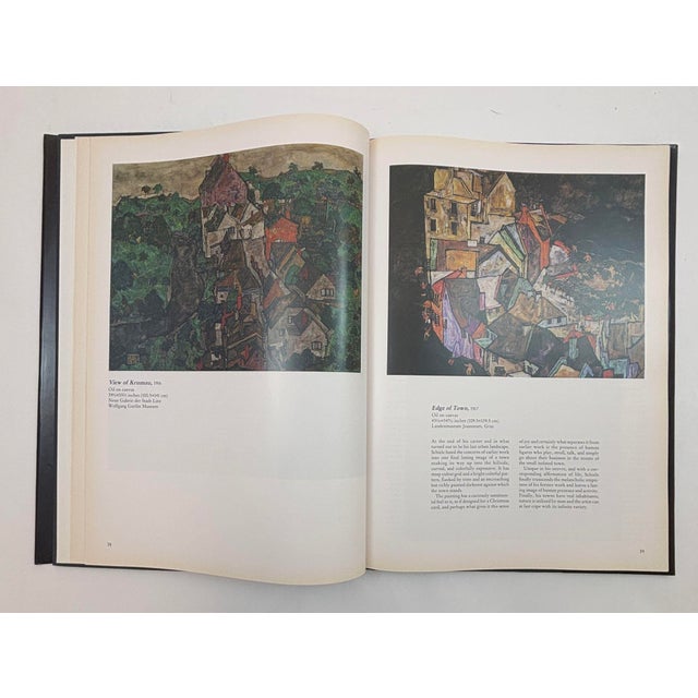 Red Egon Schiele Galerie Arnot Hardcover Art Book by Maria Costantino For Sale - Image 8 of 10