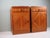 Elegant pair of French Art Deco bedside cabinets dating from the 1930s. Crafted in solid oak with finely executed...