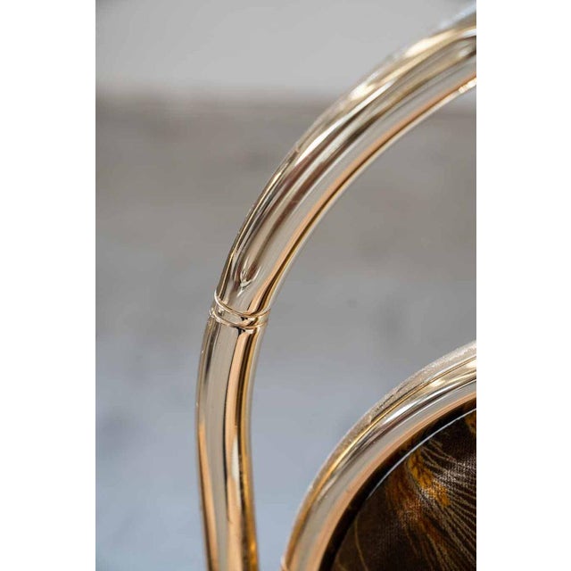 Gilded Dining Table and Chairs, 1970s, Set of 5 For Sale - Image 17 of 18